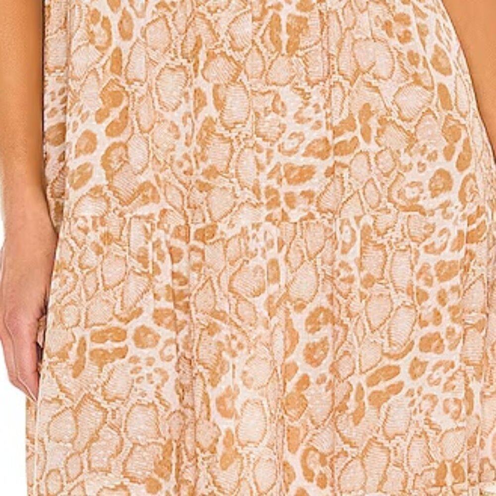 Show Me Your Mumu Caroline Sandy Cheetah Maxi Dress Size Medium NWT - Picture 4 of 16